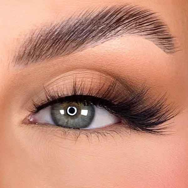 مدل آرایش چشم جدید به همراه ابرو های نچرال (مجلسی)
