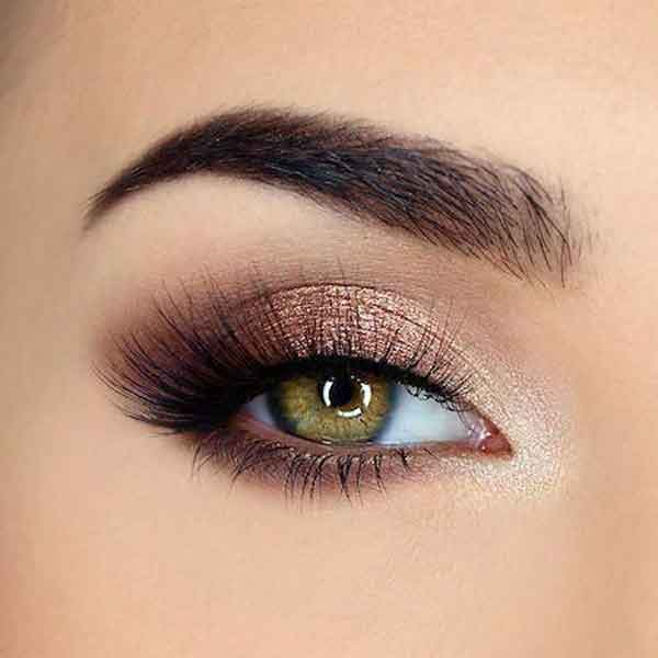 مدل آرایش چشم جدید به همراه ابرو های نچرال (مجلسی)