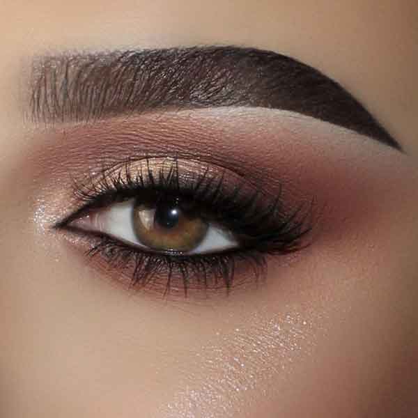 مدل آرایش چشم جدید به همراه ابرو های نچرال (مجلسی)
