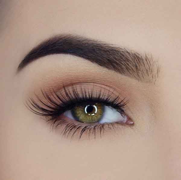 مدل آرایش چشم ساده و لایت برای عروسی و بیرون