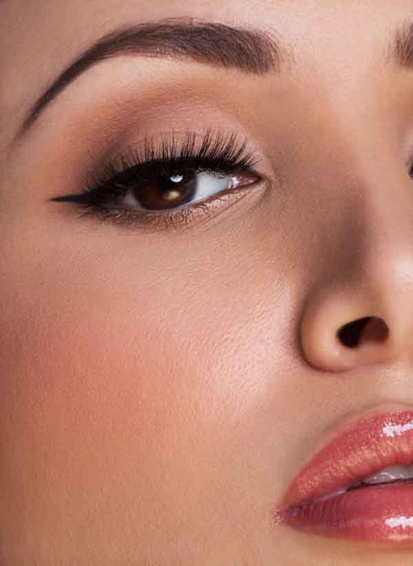 مدل آرایش چشم ساده و لایت برای عروسی و بیرون