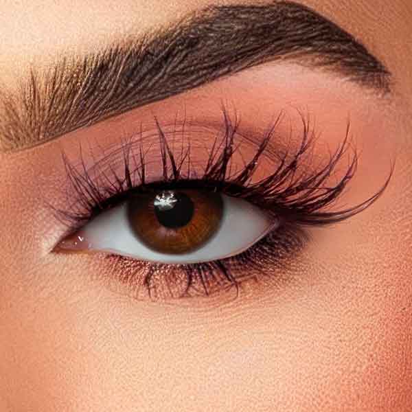 مدل آرایش چشم ساده و لایت برای عروسی و بیرون