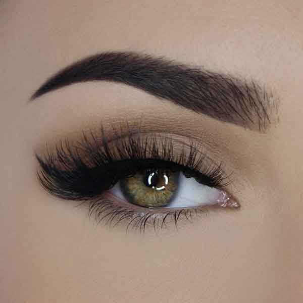 مدل آرایش چشم ساده و لایت برای عروسی و بیرون