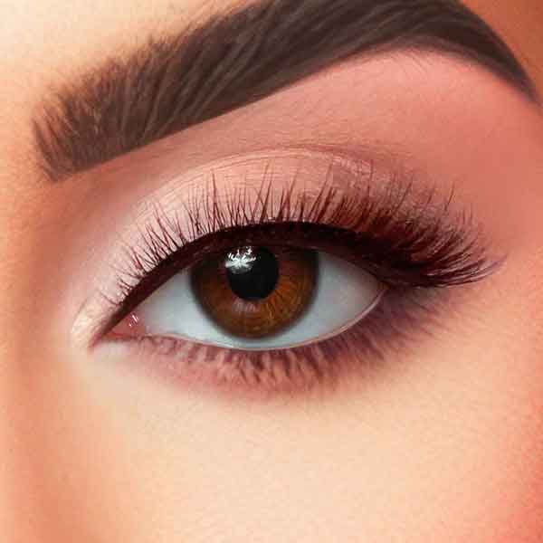 مدل آرایش چشم ساده و لایت برای عروسی و بیرون