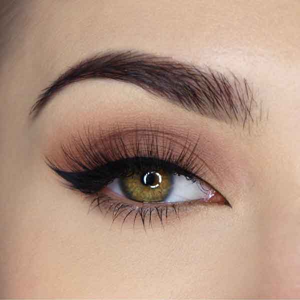 مدل آرایش چشم ساده و لایت برای عروسی و بیرون
