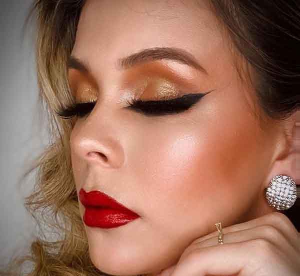 مدل آرایش لایت جدید اروپایی خفن (همراه میکاپ چشم عروسکی)