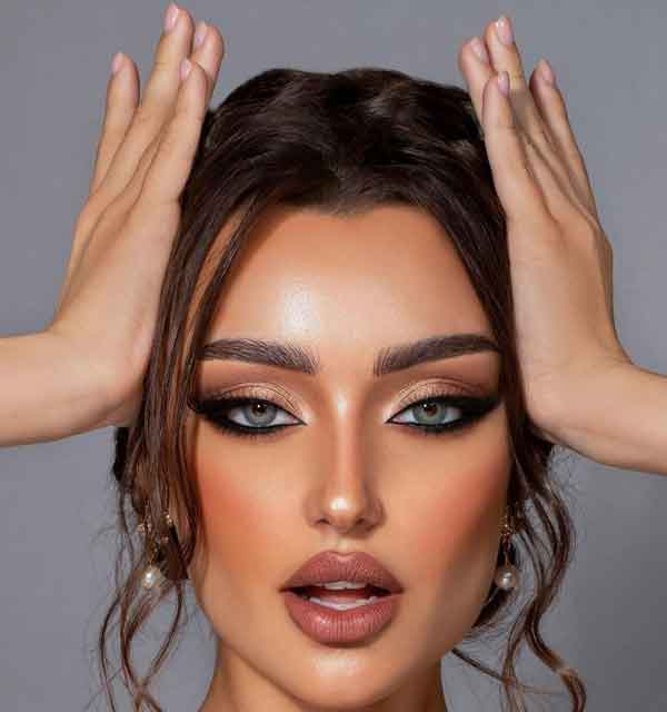مدل آرایش لایت جدید اروپایی خفن (همراه میکاپ چشم عروسکی)