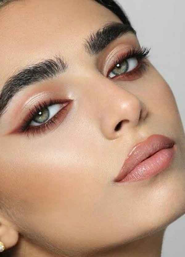 مدل آرایش ساده ملایم مجلسی ویژه مهمانی (لایت)