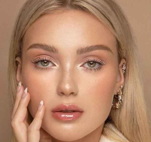 مدل آرایش ساده ملایم مجلسی ویژه مهمانی (لایت)