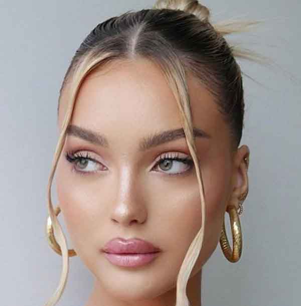 مدل آرایش ساده ملایم مجلسی ویژه مهمانی (لایت)