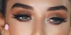 مدل آرایش زنانه جدید لایت و غلیظ برای عروسی (شاین دار)