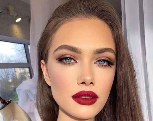 مدل آرایش زنانه جدید لایت و غلیظ برای عروسی (شاین دار)