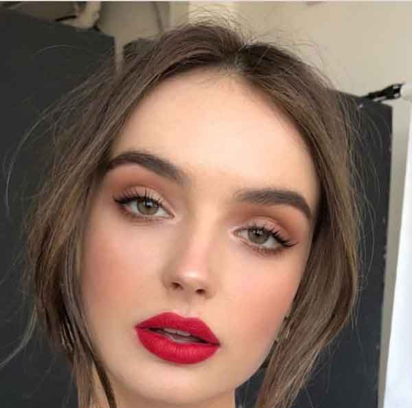 مدل آرایش زنانه جدید لایت و غلیظ برای عروسی (شاین دار)