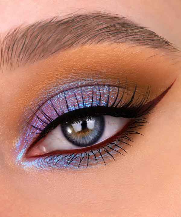 مدل آرایش زنانه مجلسی ساده و شیک برای عروسی (مژه مصنوعی و کاشت)