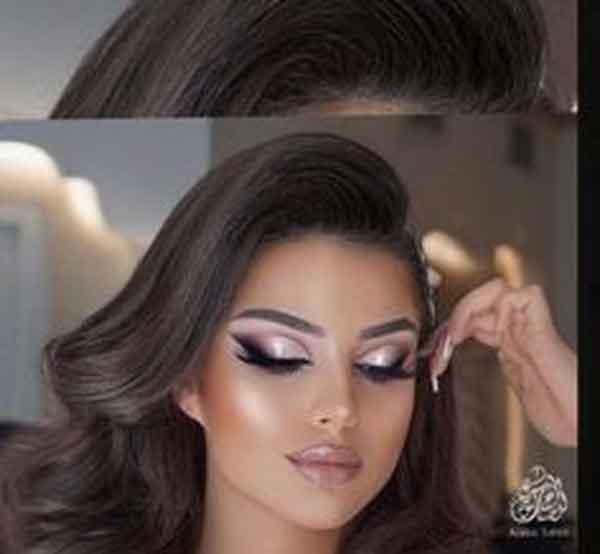 مدل آرایش زنانه مجلسی ساده و شیک برای عروسی (مژه مصنوعی و کاشت)