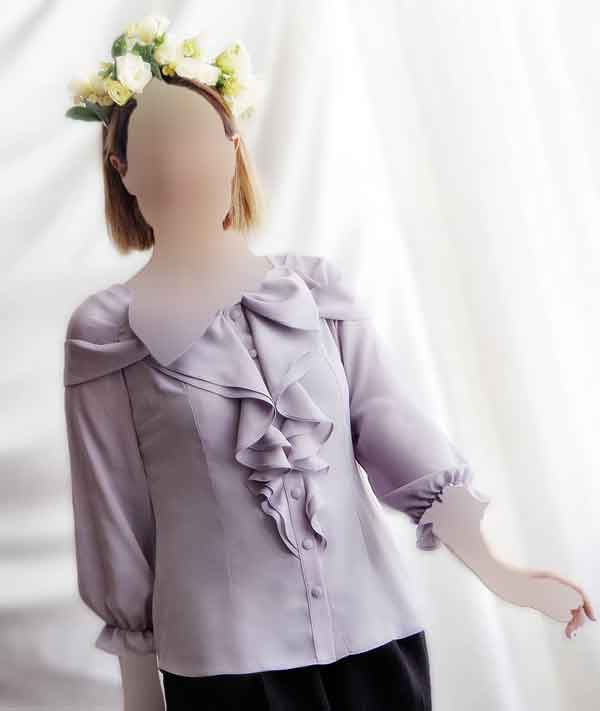 مدل بلوز زنانه شیک و جدید کشی ساده ایرانی