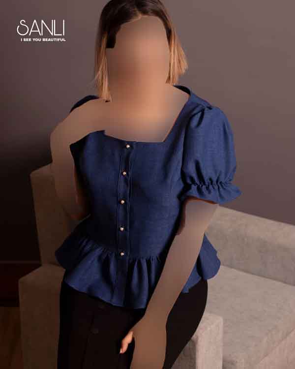 مدل بلوز زنانه شیک و جدید کشی ساده ایرانی