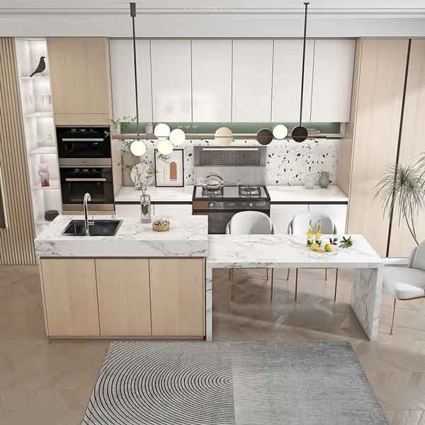 مدل کابینت آشپزخانه ایرانی جدید در طرح های متنوع ال/ دو طرفه/ جزیزه و ...