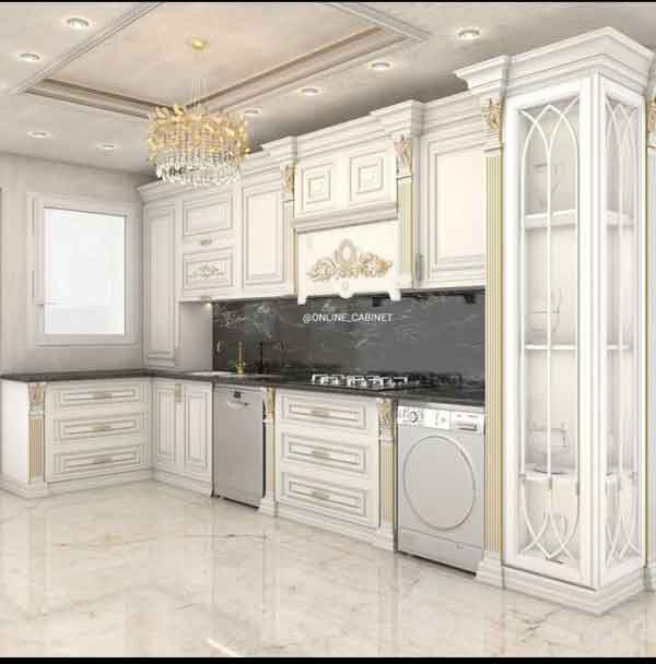 مدل کابینت ممبران ساده و شیک برای آشپزخانه های ایرانی