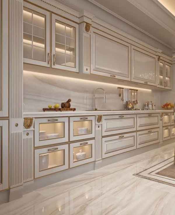 مدل کابینت ممبران ساده و شیک برای آشپزخانه های ایرانی