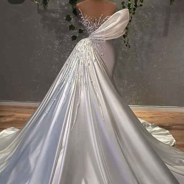 مدل لباس عروس جدید پرنسسی 1402 زیبا و جدید ویژه اینستا