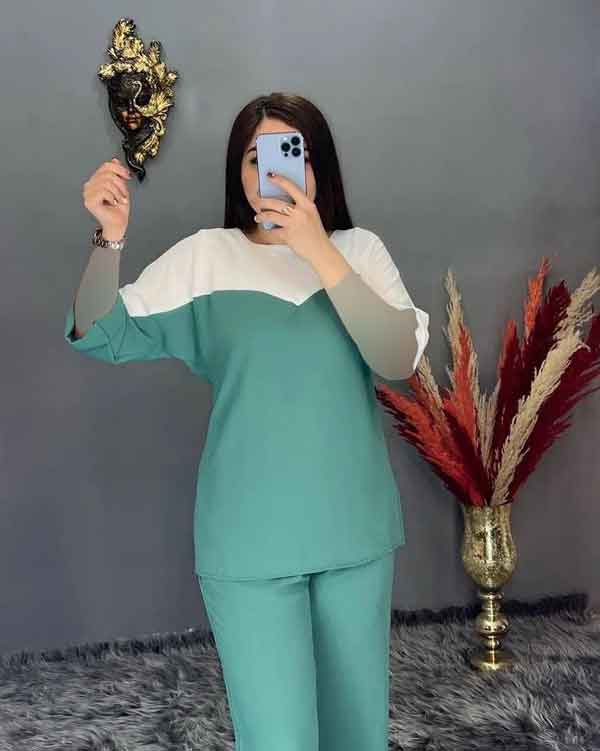 مدل لباس بلند با پارچه ابروبادی اشکی (شومیز و مانتو شومیزی)