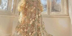 مدل لباس بلند دخترانه جوان مجلسی شیک (ژورنالی)