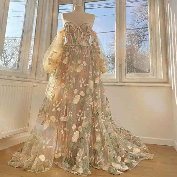 مدل لباس بلند دخترانه جوان مجلسی شیک (ژورنالی)