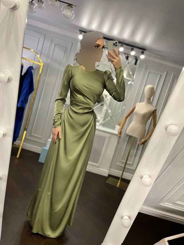 مدل لباس زنانه بلند ساده و شیک در رنگ های متنوع (لاکچری)