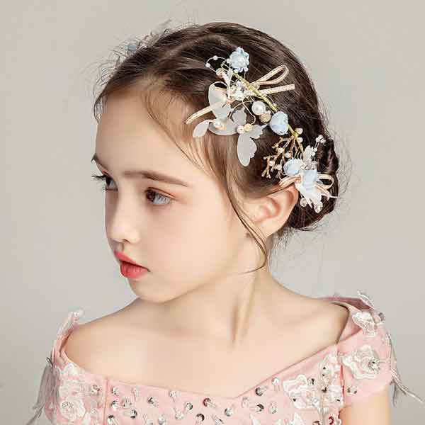 مدل مو دخترانه جدید صاف و حالت دار ساده برای عروسی