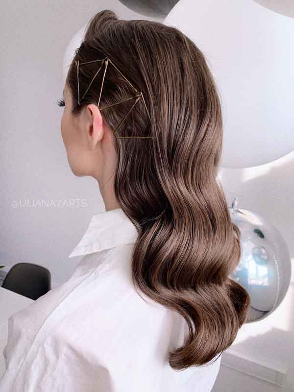مدل مو مجلسی باز دخترانه کوتاه و بلند جدید صاف و حالت دار