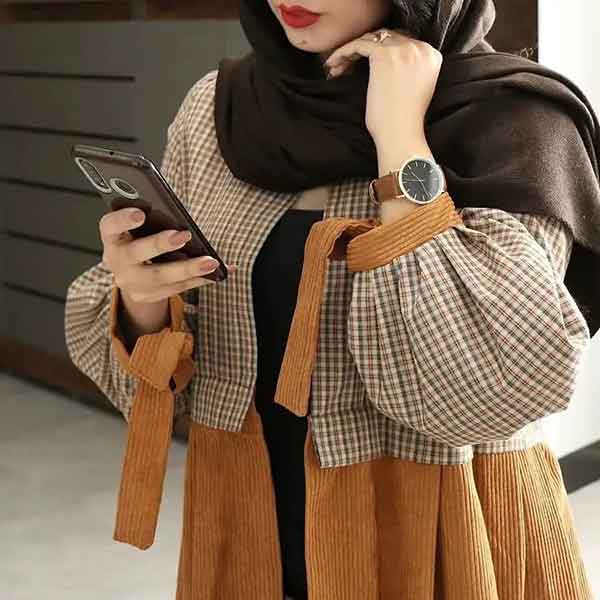 بهترین مدل مانتو ساده شیک و باکلاس 2023 جلو بسته و باز