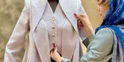 بهترین مدل مانتو ساده شیک و باکلاس ۲۰۲۳ جلو بسته و باز