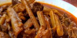 فوت و فن خورش کنگر قیمه و راز خوشمزگی خورش کنگر قیمه خانگی