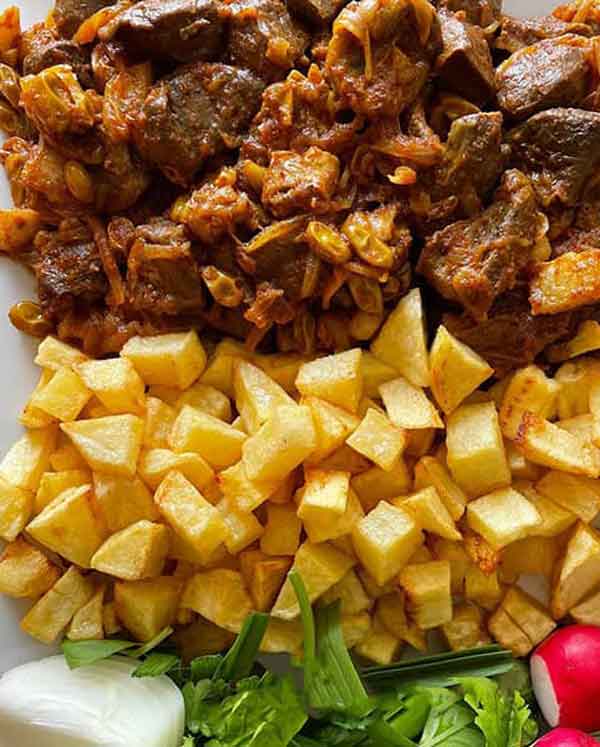 طرز پخت جگر گوسفندی در تابه بهترین روش پخت جگر طرز تهیه دل و جگر گوسفندی سرخ شده طرز تهیه خوراک جگر ایتالیایی طرز تهیه جگر گوسفندی با پیاز طرز تهیه خوراک جگر گوسفندی با رب انار طرز تهیه جگر دوپیازه طرز پخت جگر سیاه و سفید گوسفندی