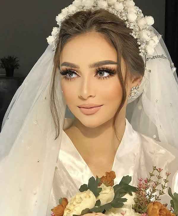 مدل آرایش عروس جدید اروپایی زیبا و جذاب 1402 خفن