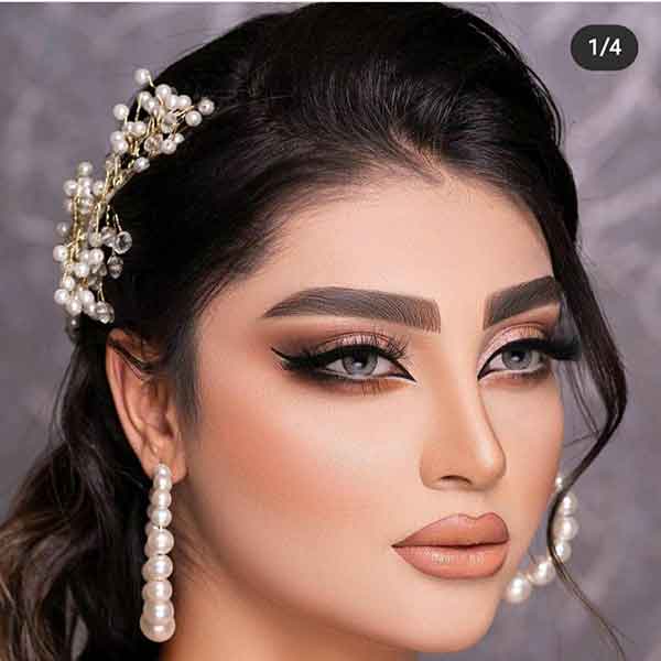 مدل آرایش عروس جدید اروپایی زیبا و جذاب 1402 خفن