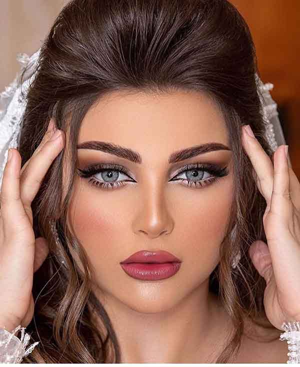 مدل آرایش عروس جدید اروپایی زیبا و جذاب 1402 خفن