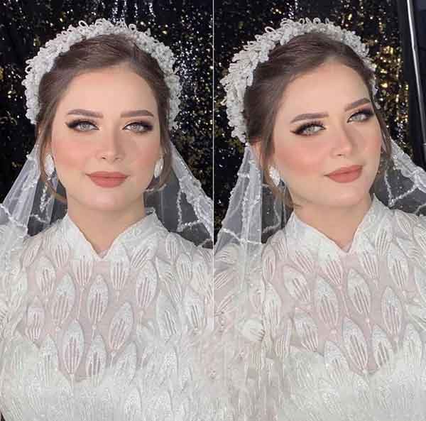 مدل آرایش عروس جدید اروپایی زیبا و جذاب 1402 خفن