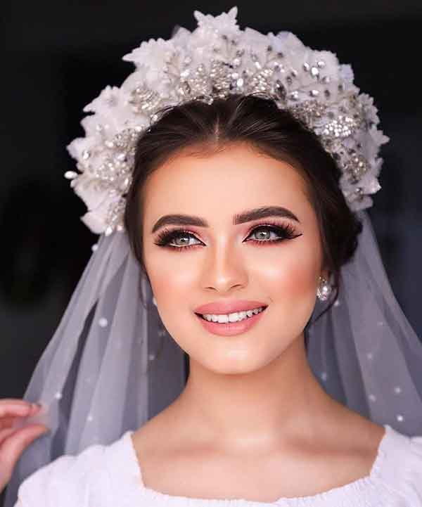 مدل آرایش عروس جدید اروپایی زیبا و جذاب 1402 خفن
