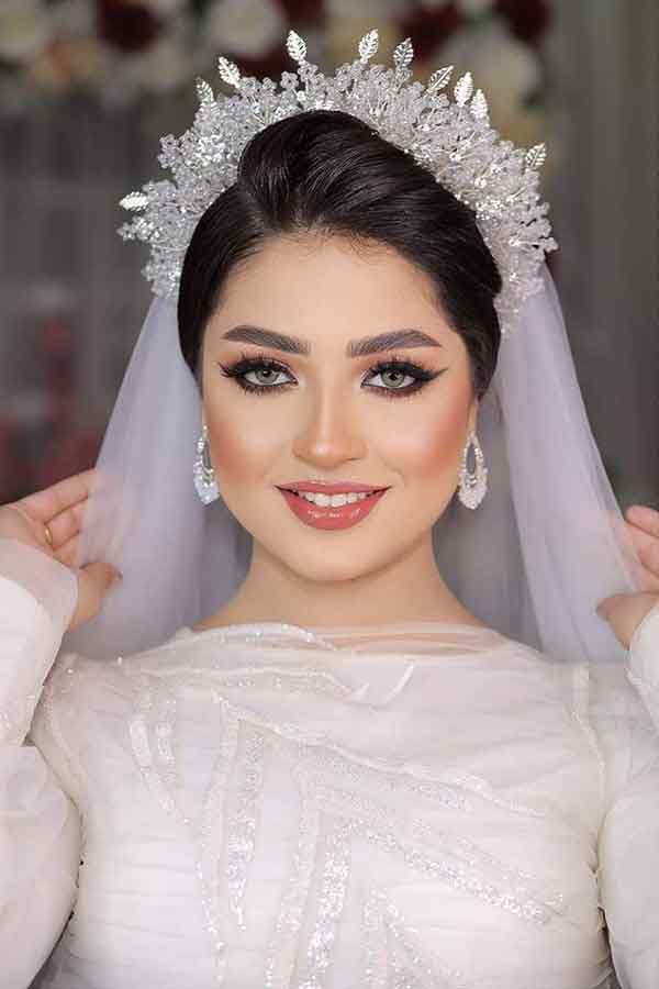 مدل آرایش عروس جدید اروپایی زیبا و جذاب 1402 خفن