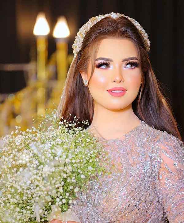 مدل آرایش عروس ساده و شیک بسیار باکلاس نچرال پسند