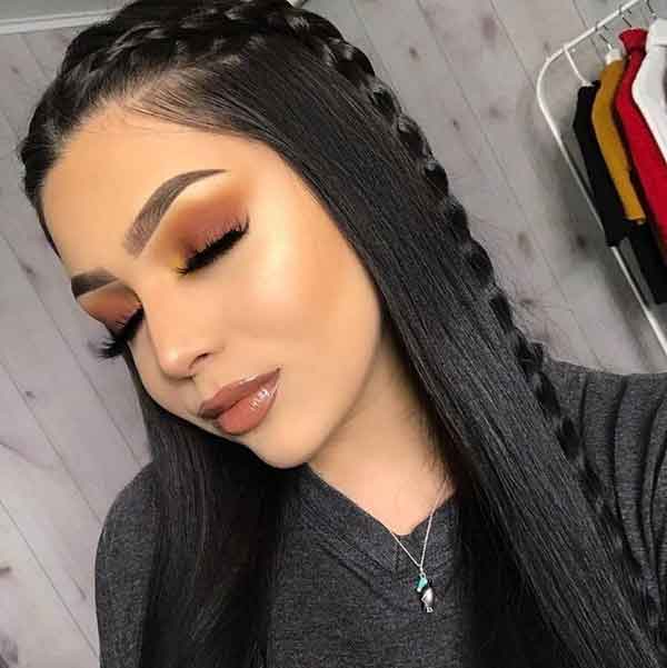 مدل آرایش دخترانه لایت ساده 2023 عروسکی زیبا