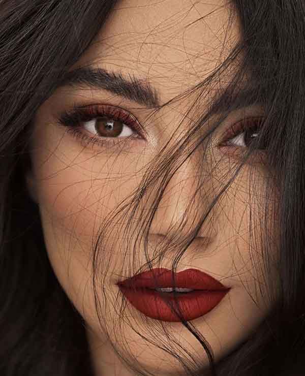 مدل آرایش دخترانه ساده بر ای عروسی مجلسی و مهمانی شیک و جذاب