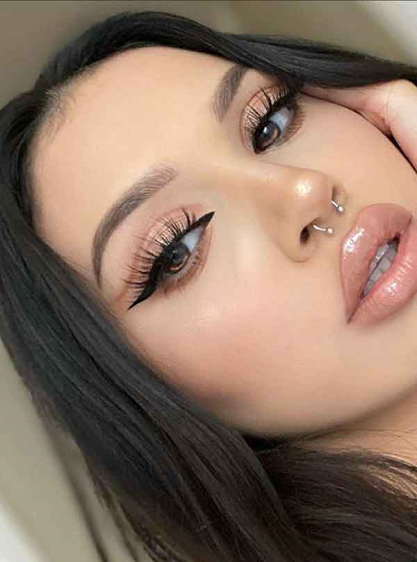 مدل آرایش دخترانه شیک و ساده برای عروسی جذاب