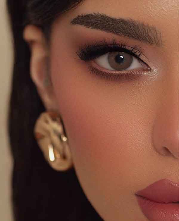مدل آرایش دخترانه شیک و ساده برای عروسی جذاب