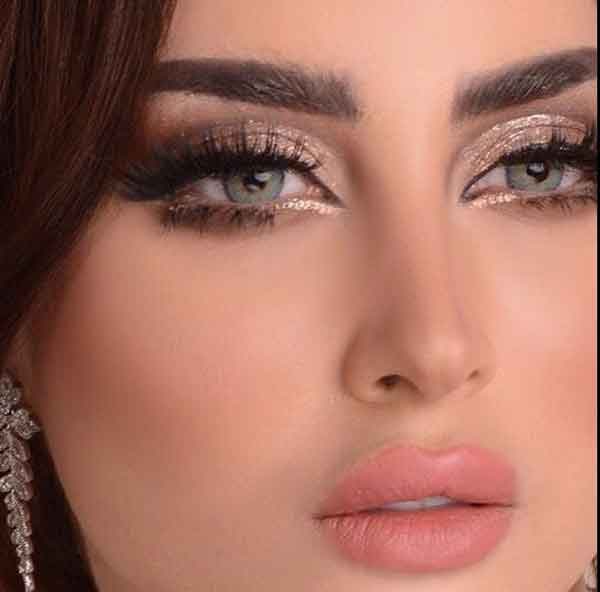مدل آرایش مجلسی ساده و شیک زنانه بسیار زیبا برای فرم صورت مختلف