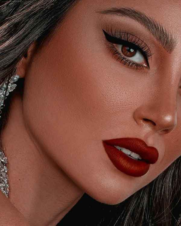 مدل آرایش صورت به سبک بروزترین های روز و سال 1402