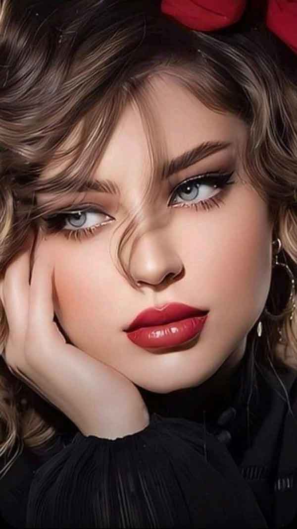 مدل آرایش صورت ملایم مجلسی به سبک ملایم اروپایی و غلیظ زیبا