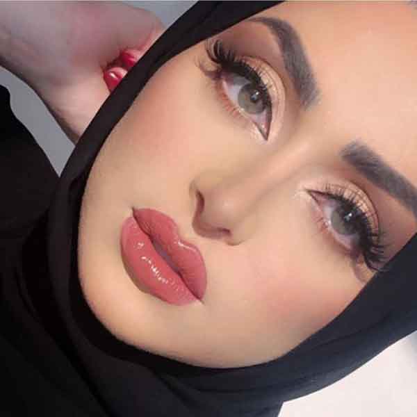 مدل آرایش صورت ملایم مجلسی به سبک ملایم اروپایی و غلیظ زیبا
